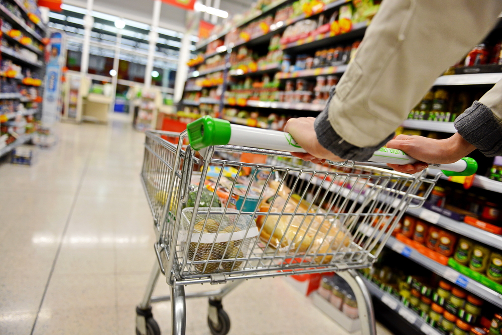 Supermarket trolley