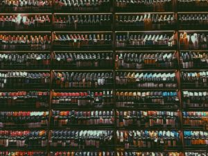 wine bottles