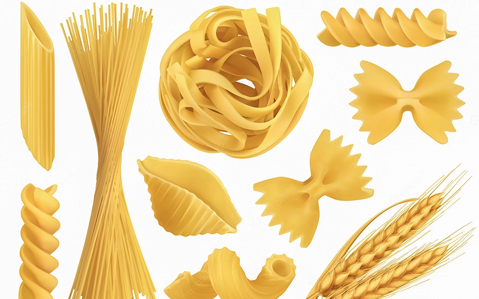 Link Italian pasta shapes